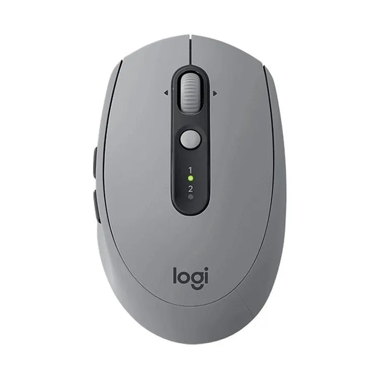 Logitech M590 Silent Dual-Mode Bluetooth Mouse with Multi-Device Control