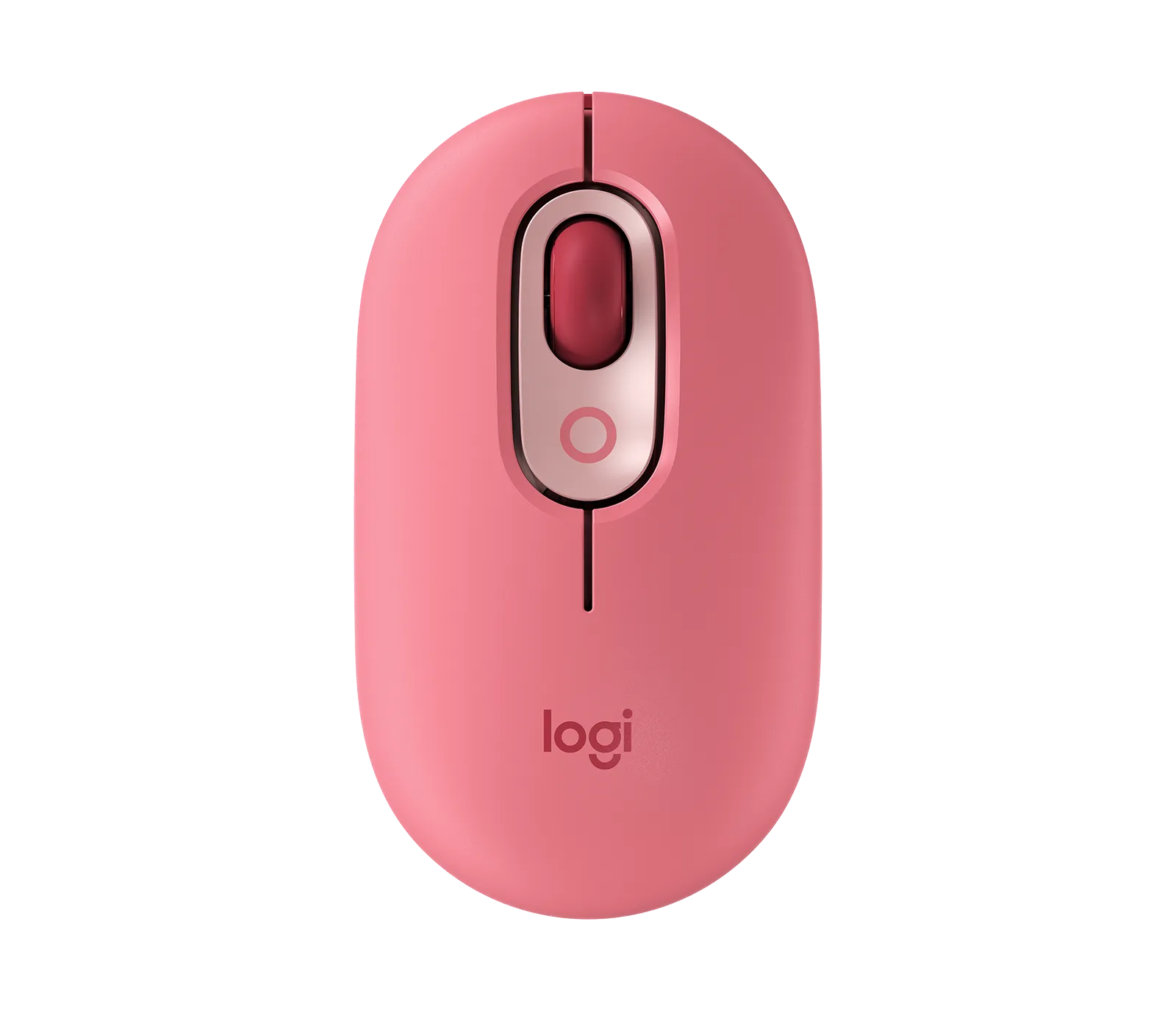 Logitech POP Mouse, Wireless Customisable Emojis, SilentTouch Technology, Precision Scroll, Bluetooth USB Multi-device