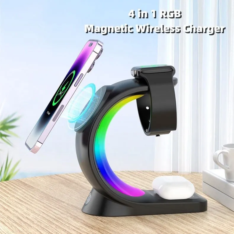 LovelyRLovely 4 In 1 Magnetic Wireless Charging Station