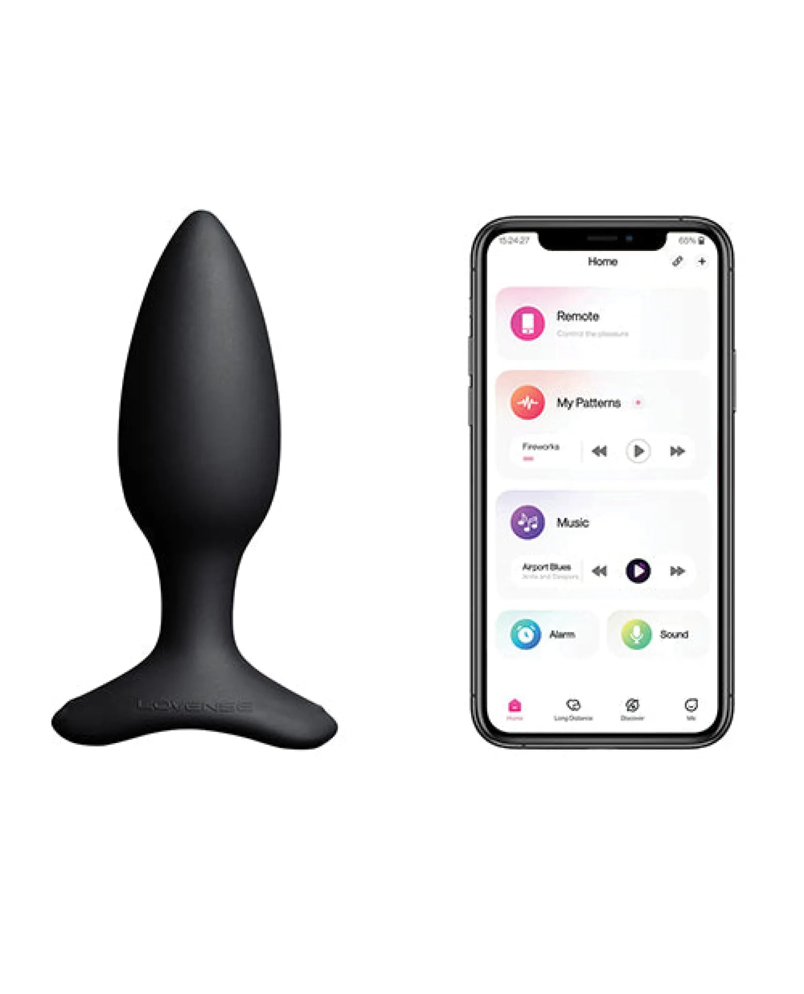 Lovense Hush 2 Butt Plug - Black: The Pinnacle of Pleasure