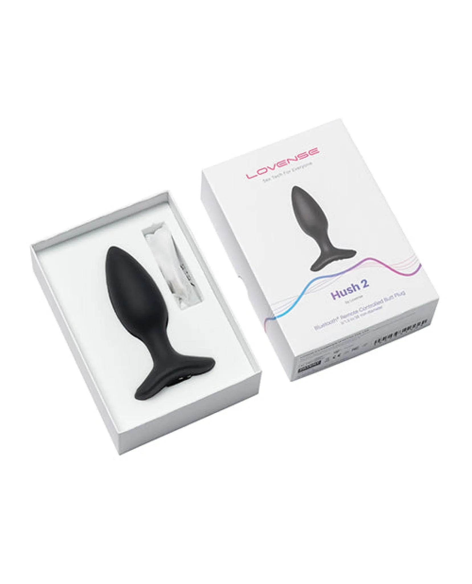 Lovense Hush 2 Butt Plug - Black: The Pinnacle of Pleasure