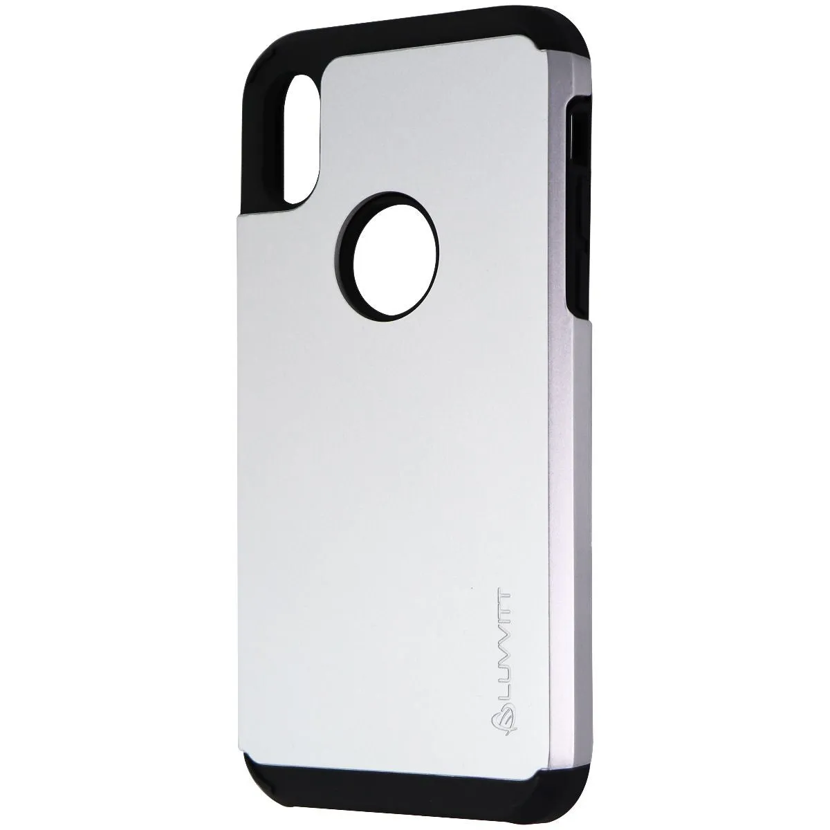 Luvvitt Ultra Armor Series Dual Layer Case for iPhone Xs / X -  Silver