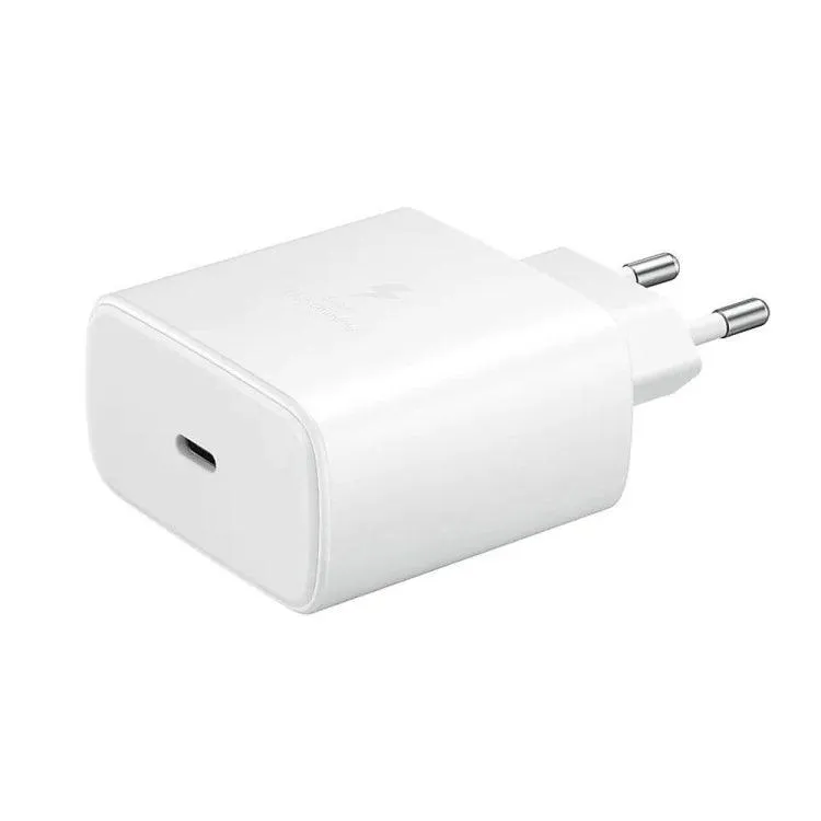 M135 45W USB-C Fast Charger with EU Plug and Dual Port Compatibility