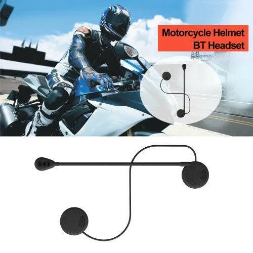 M5H BT 5.0 Moto Helmet Headset Wireless Handsfree Stereo Earphone Motorcycle Helmet Headphones MP3 Speaker