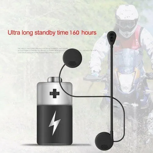 M5H BT 5.0 Moto Helmet Headset Wireless Handsfree Stereo Earphone Motorcycle Helmet Headphones MP3 Speaker