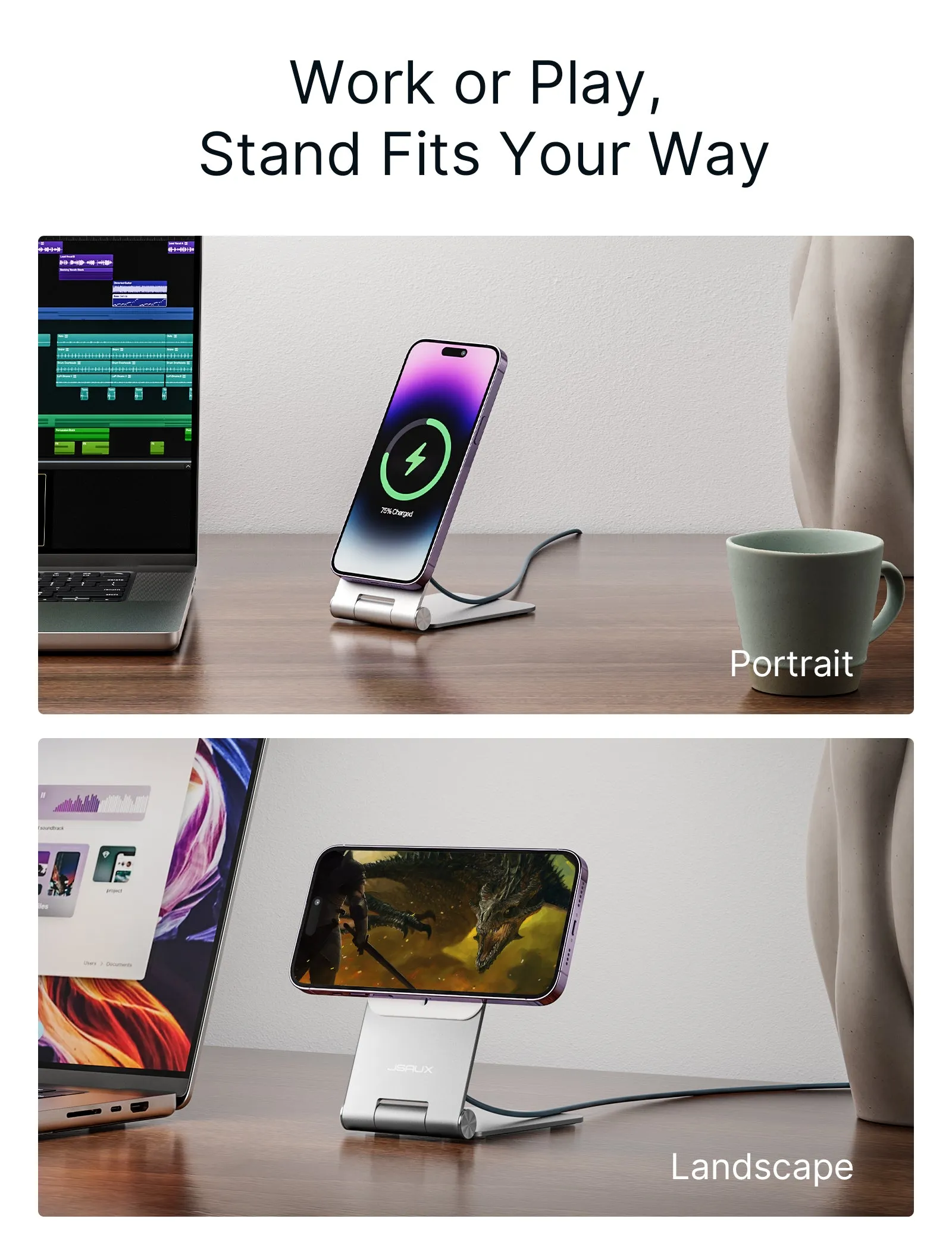 Magnetic Wireless Charger Set