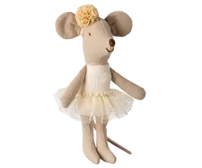 Maileg Off White Ballerina Mouse – Little Sister