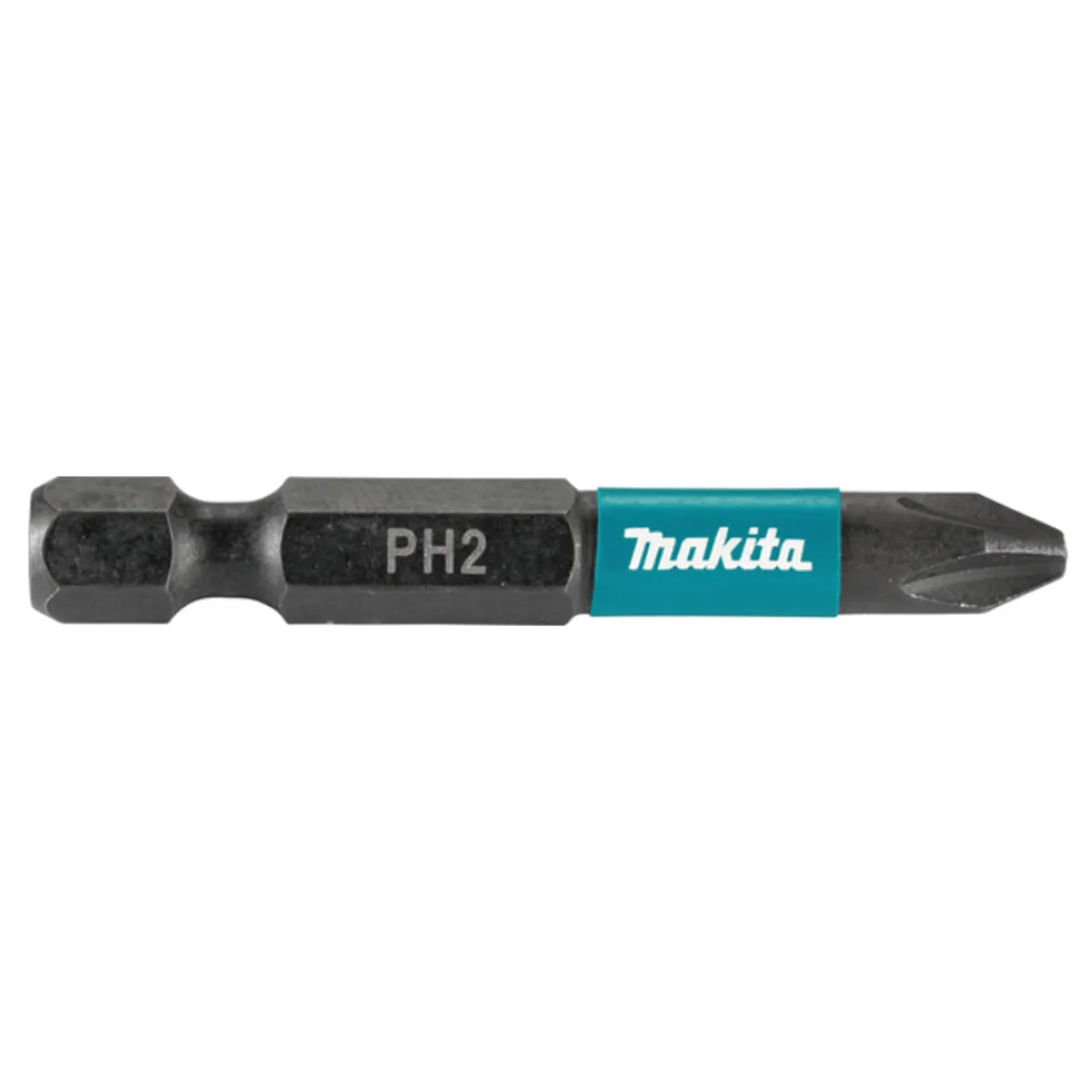 Makita E-12407 PH2 50mm Screw Impact Black Bit Set Of 10 Piece