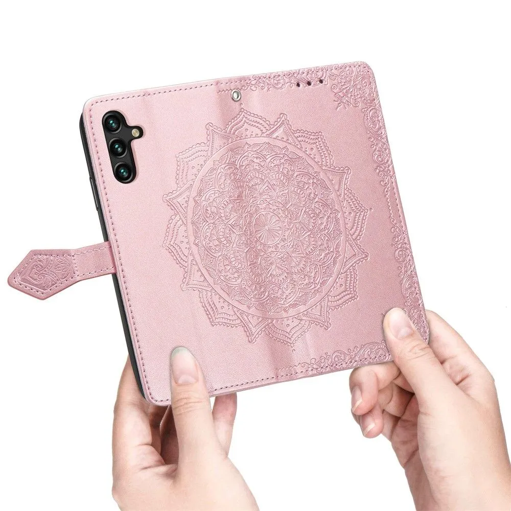 Mandala Samsung Galaxy A13 5G Flip case - Rose Gold