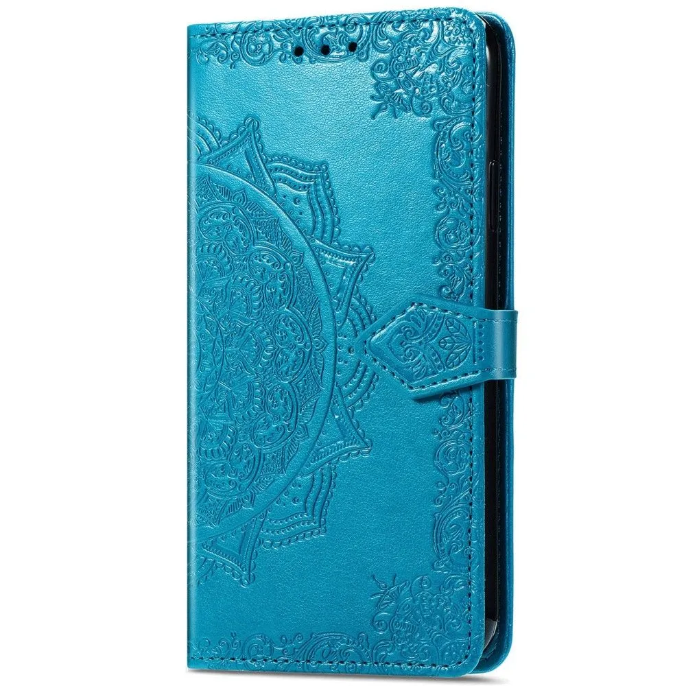 Mandala Samsung Galaxy A73 Flip case - Blue