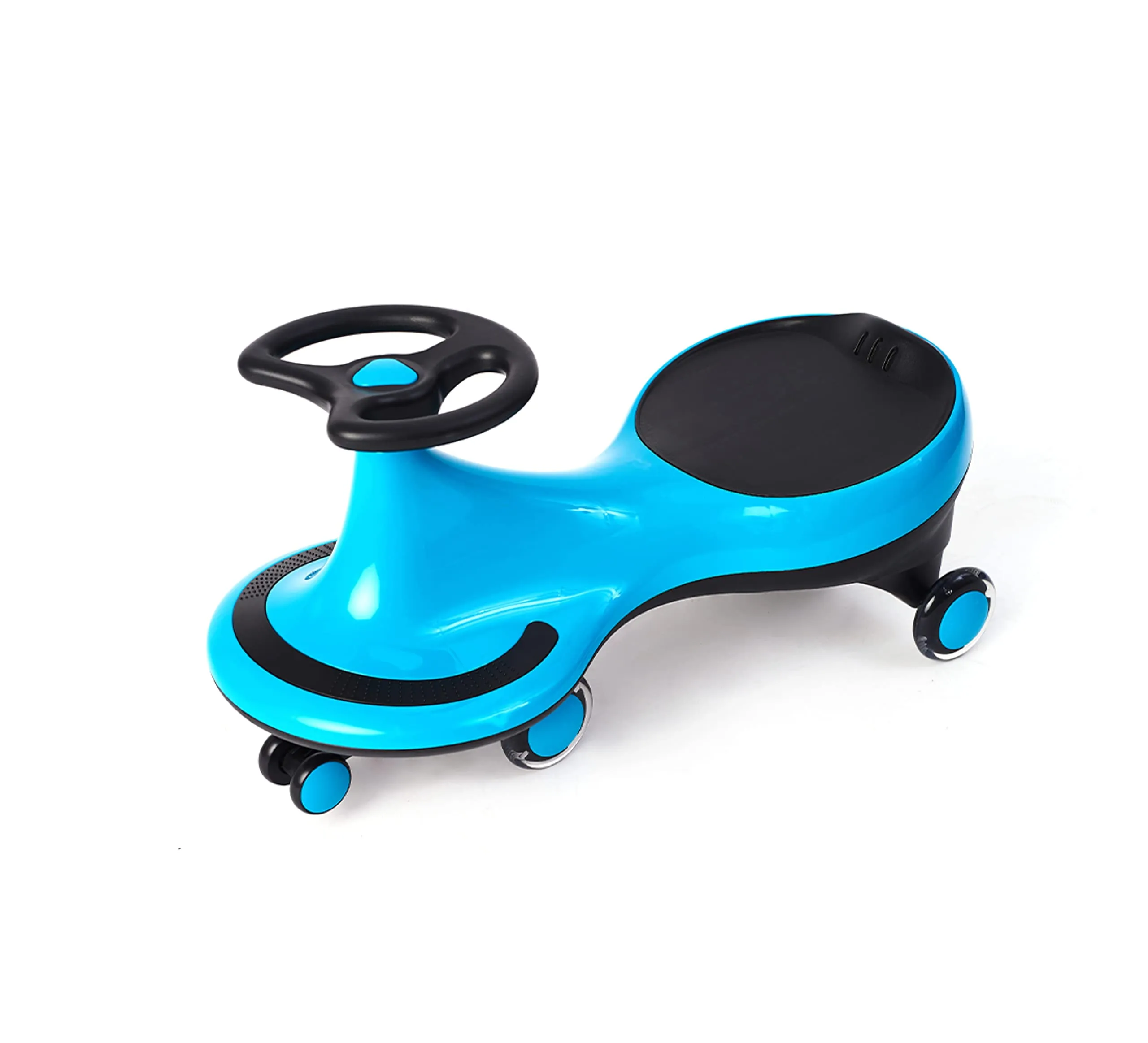 Meditive Kidsworth Swing Car/Magic Car Ride-On Toy Car for Kids (Blue, 1-12 Year Old) Blue Color, Panda Car (No Light, No Sound)