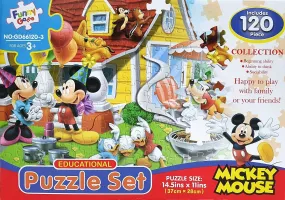 Mickey Mouse Puzzle Set - 37cm x 28cm