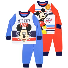 Mickey Mouse Pyjamas 2 Pack