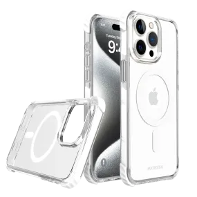 MICRODIA CRYSTAL GEAR™ High Transparency Protective iPhone Case - White