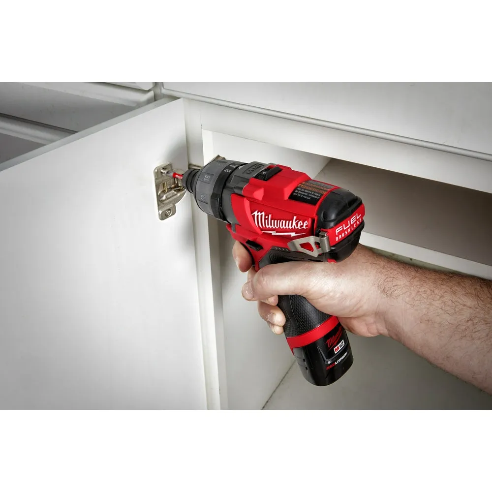 Milwaukee 2402-22 M12 FUEL 12V 1/4-Inch Hex 2-Speed Screwdriver Kit