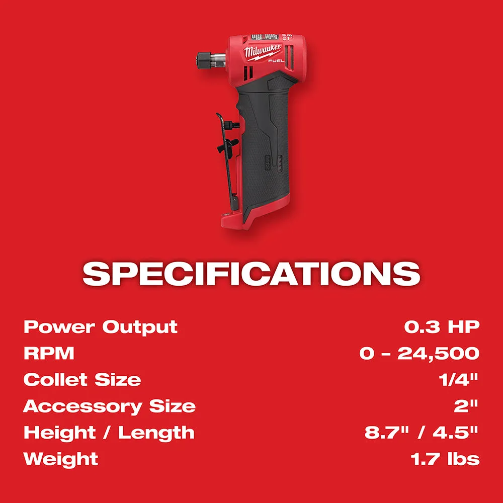 Milwaukee 2505-22RADG M12 FUEL 12V Installation Drill/Driver Kit w/ Die Grinder