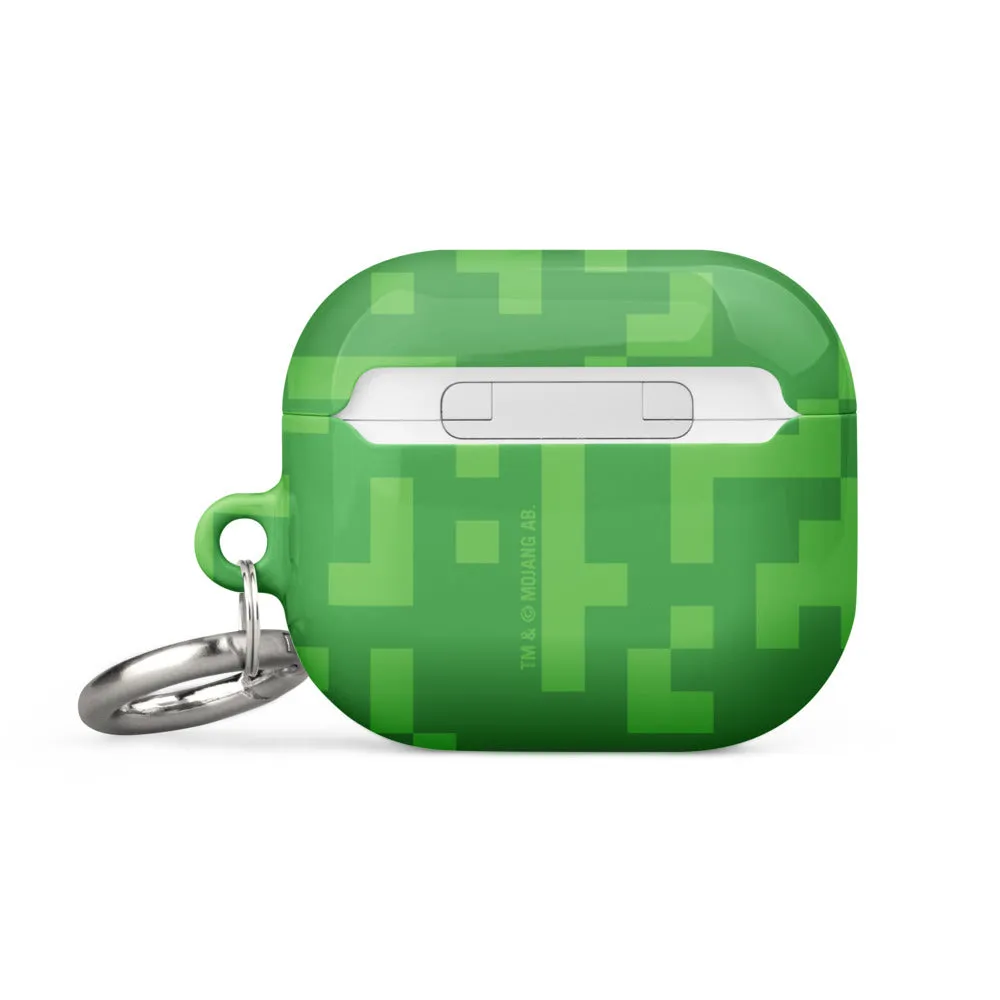 Minecraft Creeper Big Face Airpod Case