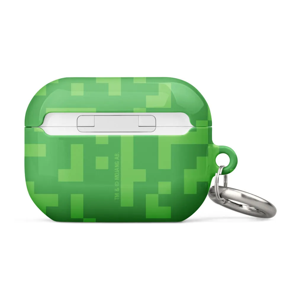 Minecraft Creeper Big Face Airpod Case