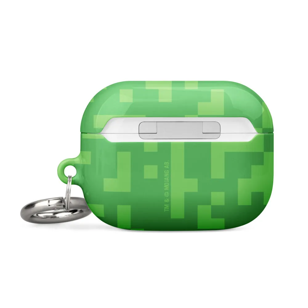 Minecraft Creeper Big Face Airpod Case