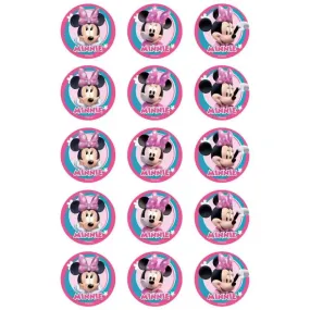 Minnie Mouse Edible Cupcake Images