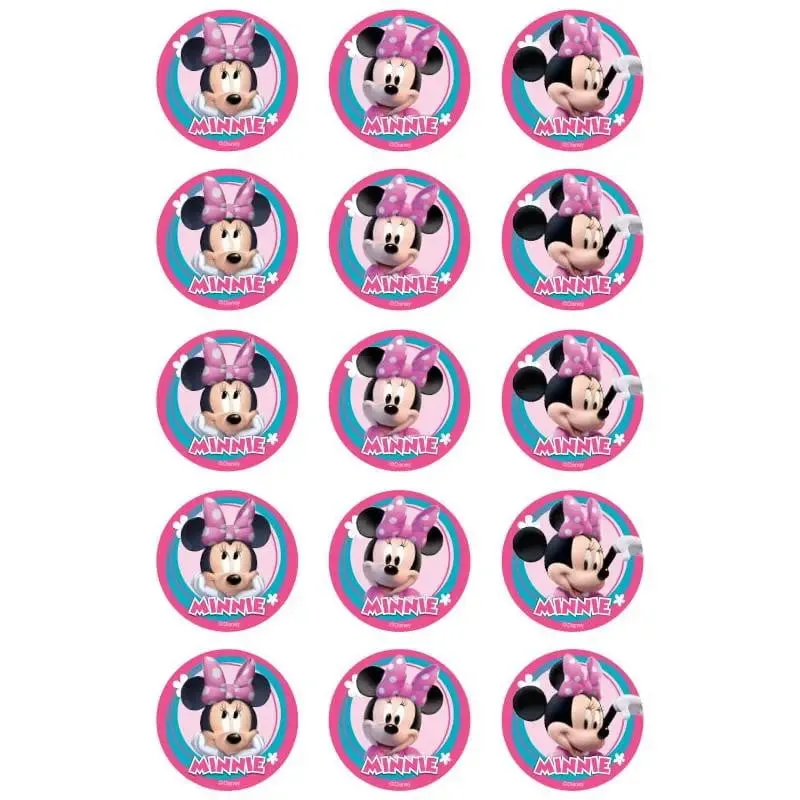 Minnie Mouse Edible Cupcake Images