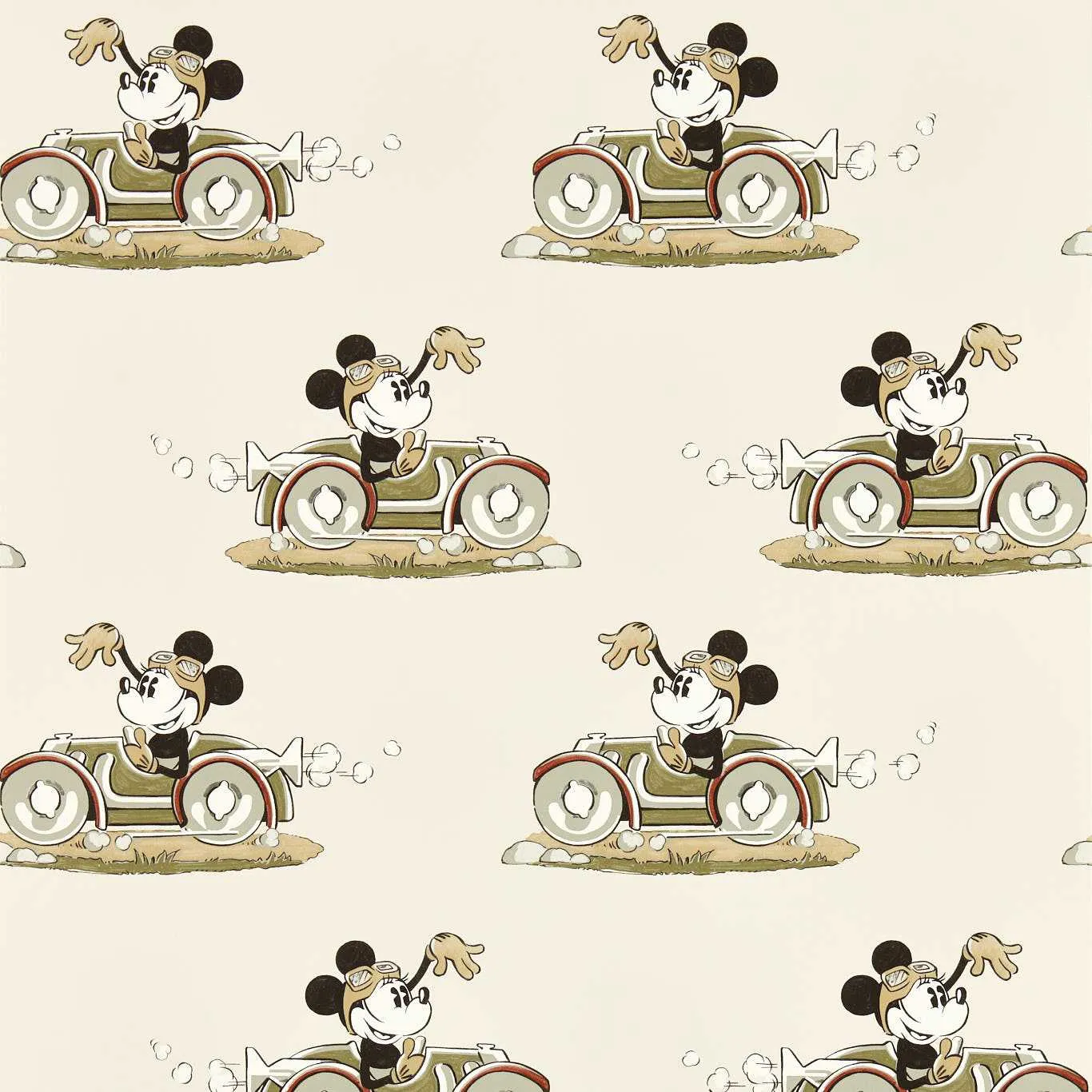 Minnie On the Move Babyccino Wallpaper