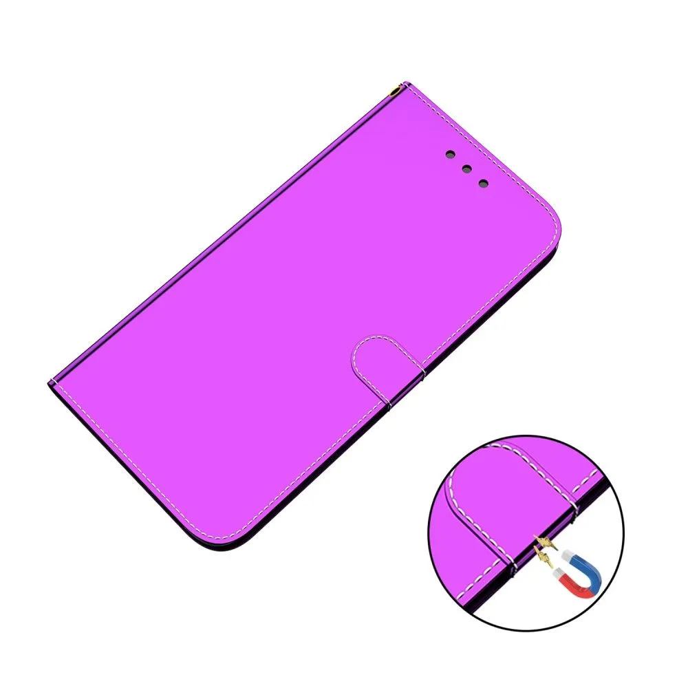 Mirror Nokia XR20 flip case - Purple