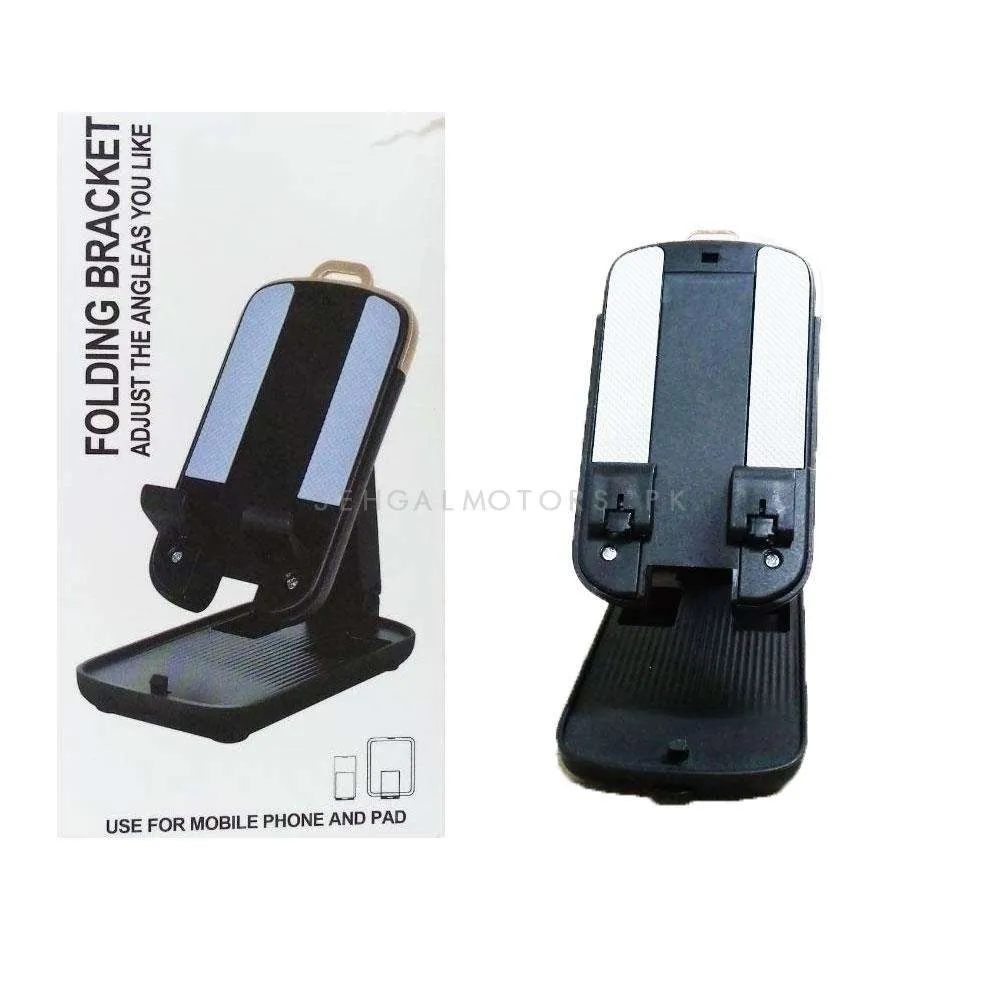 Mobile Holder Folding Bracket Style - Phone Holder | Mobile Holder | Car Cell Mobile Phone Holder Stand