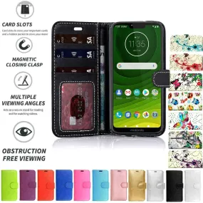 Motorola G8 Power Flip Folio Book Wallet Case