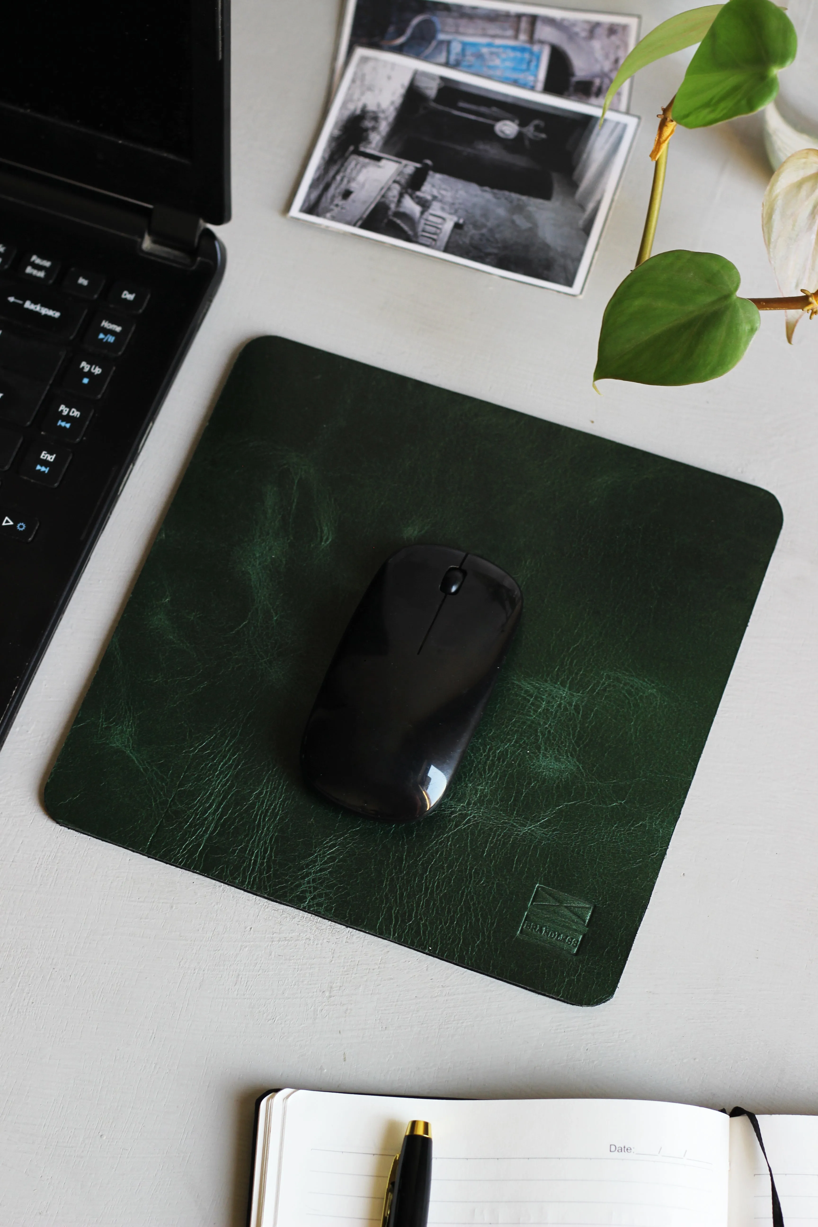 Mouse Mat- Dark Green