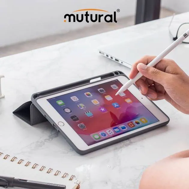 Mutural ® Lightweight Smart Flip Cover Stand with Pen Slot for iPad 10.5 inch