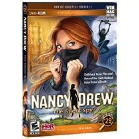 NANCY DREW: SILENT SPY (WIN XP,VISTA,WIN 7-MAC X,10.5.8 OR LATER)