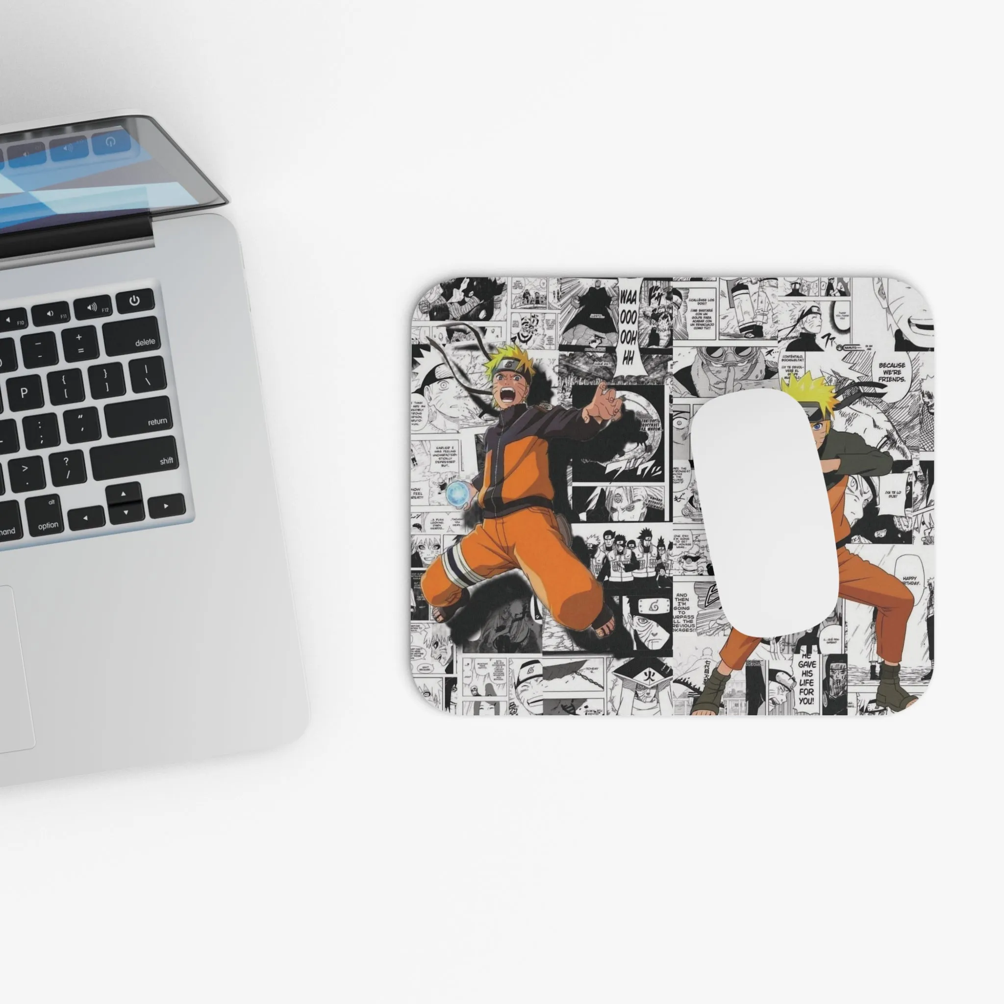 Naruto Shippuden - Rasengan/Multi-Shadow Clone Jutsu: Printed Mouse Pad