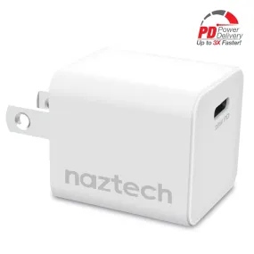 Naztech 20W PD Mini Fast Wall Charger White