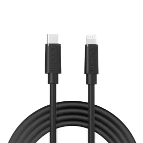 Naztech Fast Charge USB-C to MFi Lightning Cable 12ft Black