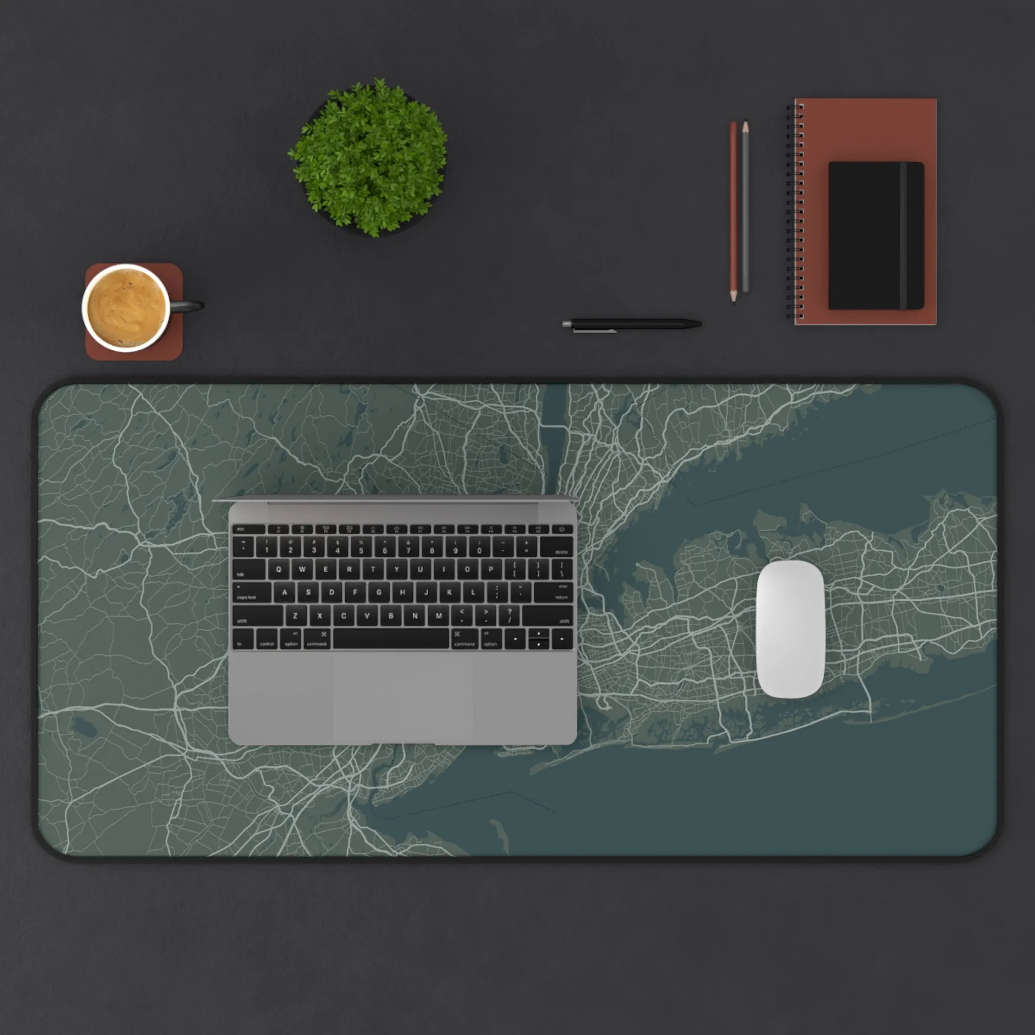 New York Map Desk Mat