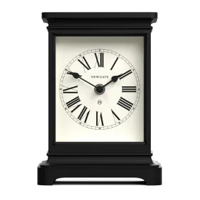 Newgate Time Lord Mantel Clock Matte Black