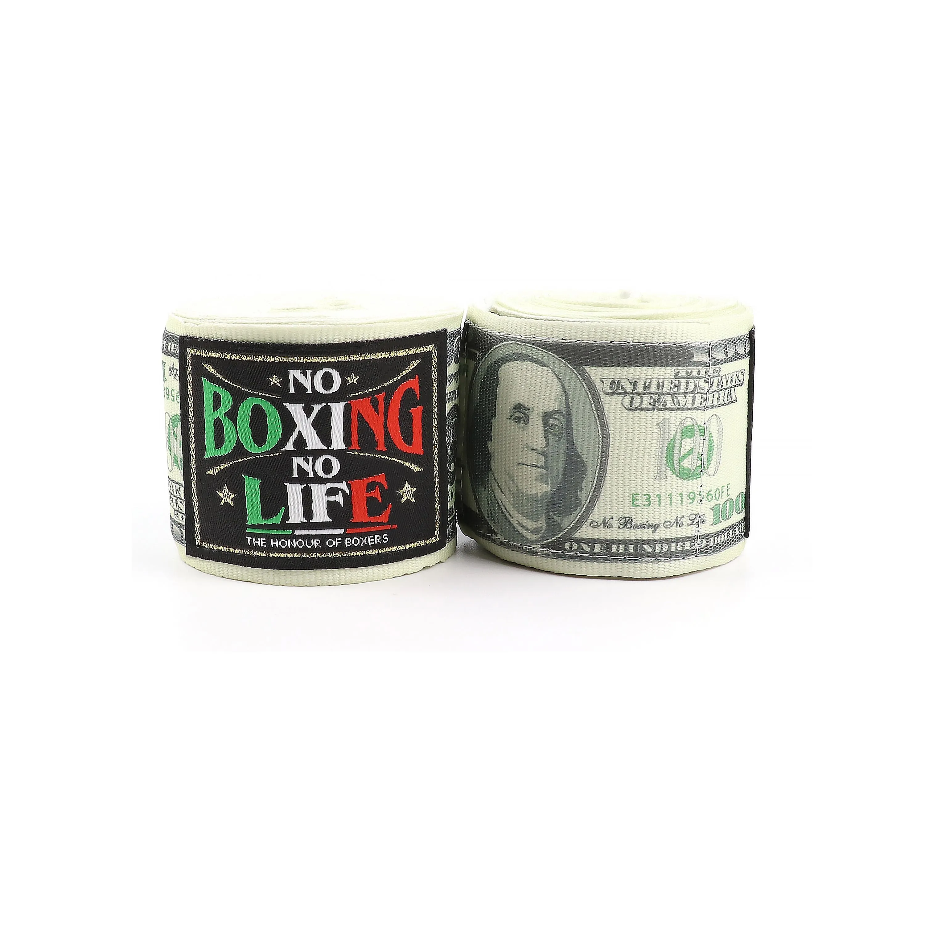 NO BOXING NO LIFE DOLLARS BOXING HANDWRAPS 5 m