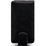 Nokia Lumia 800 Leather Flip Case Black