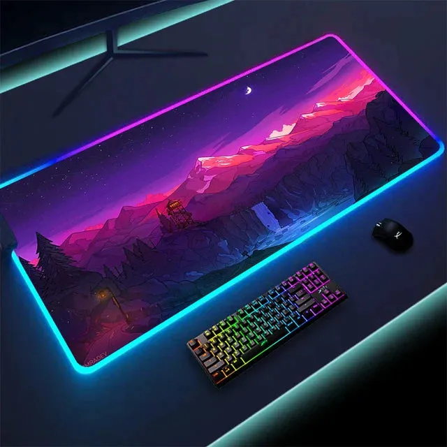 Non-slip RGB Gaming Pad