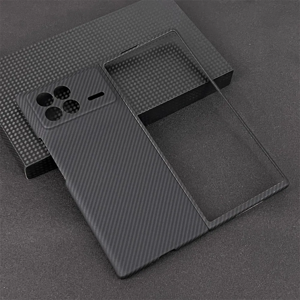 Oatsbasf Luxury Pure Carbon Fiber Case for Xiaomi Mix Foldable Phones