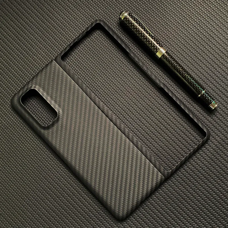 Oatsbasf Luxury Pure Carbon Fiber Case for Xiaomi Mix Foldable Phones