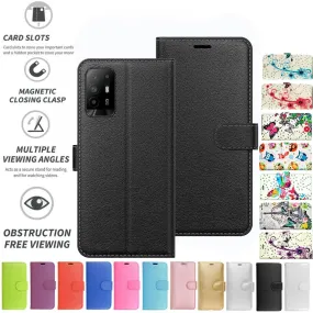 Oppo A94 5G Flip Folio Book Wallet Case