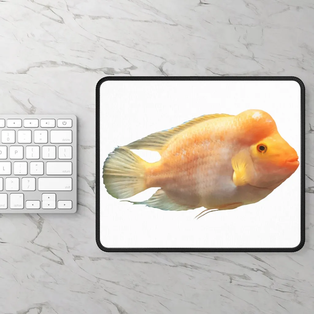 Orange Fish Gaming Mouse Pad