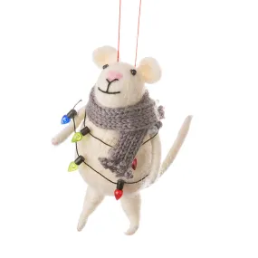 Ornament - Mouse with Lights