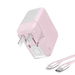 Phone & Laptop Charger with 6ft Lightning® to USB-C Power Delivery Cable - Blush