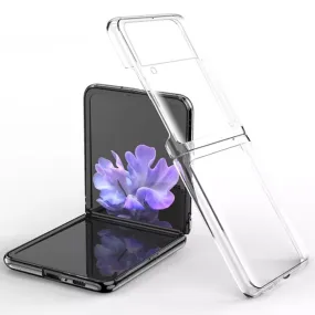 Phone Case For Samsung Galaxy Z Flip 3 Flip 4 5G Transparent Bumper