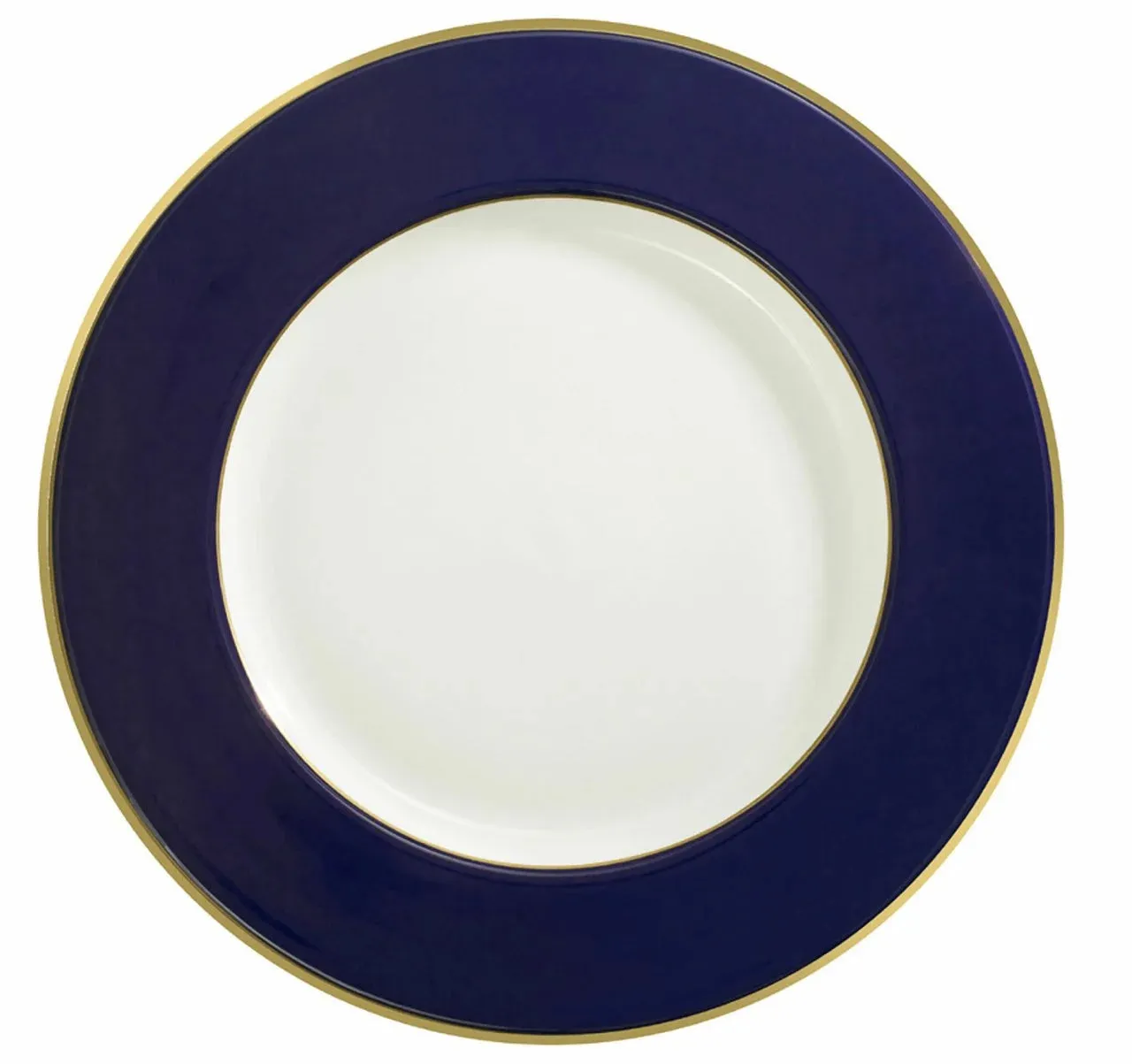 Plain Midnight - Gold - 13" Charger Plate