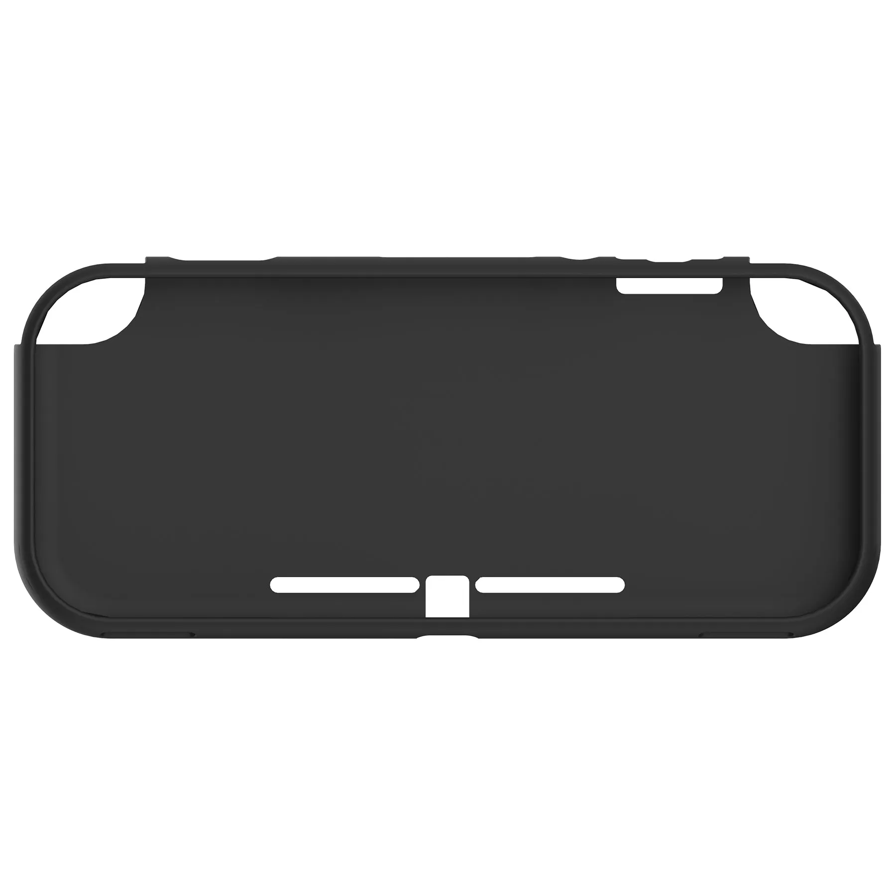 PlayVital Black Custom Protective Case for NS Switch Lite, Soft TPU Slim Case Cover for NS Switch Lite - LTU6016