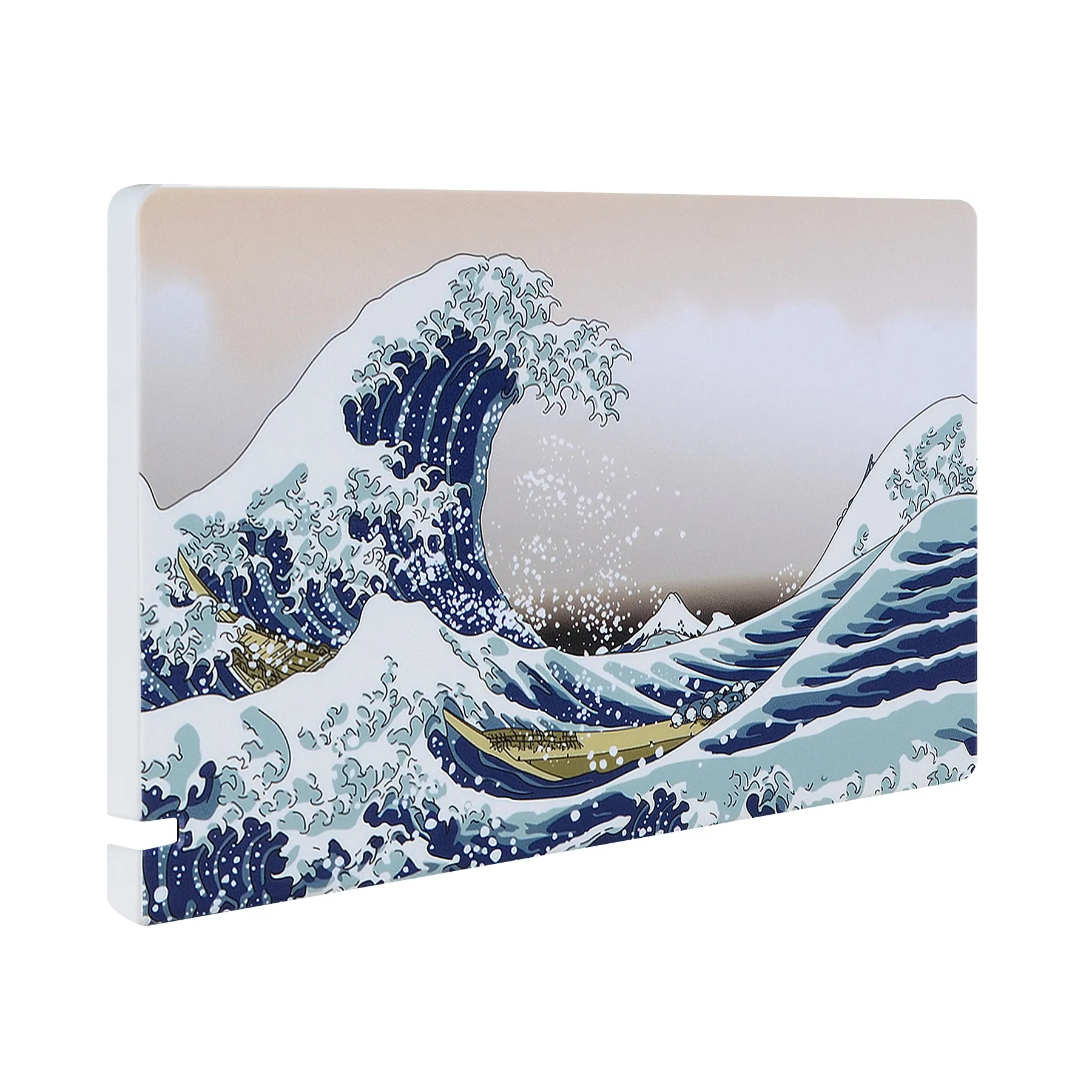 PlayVital The Great Wave Patterned Custom Protective Case for NS Switch Charging Dock, Dust Anti Scratch Dust Hard Cover for NS Switch Dock - Dock NOT Included - NTG7001